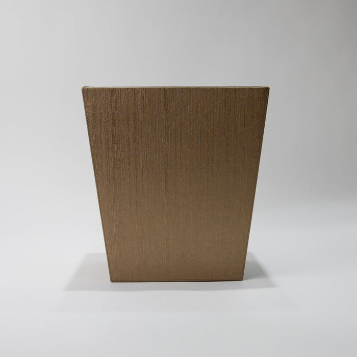 CONIC WASTE BASKET SILK BRONZE (202042177)