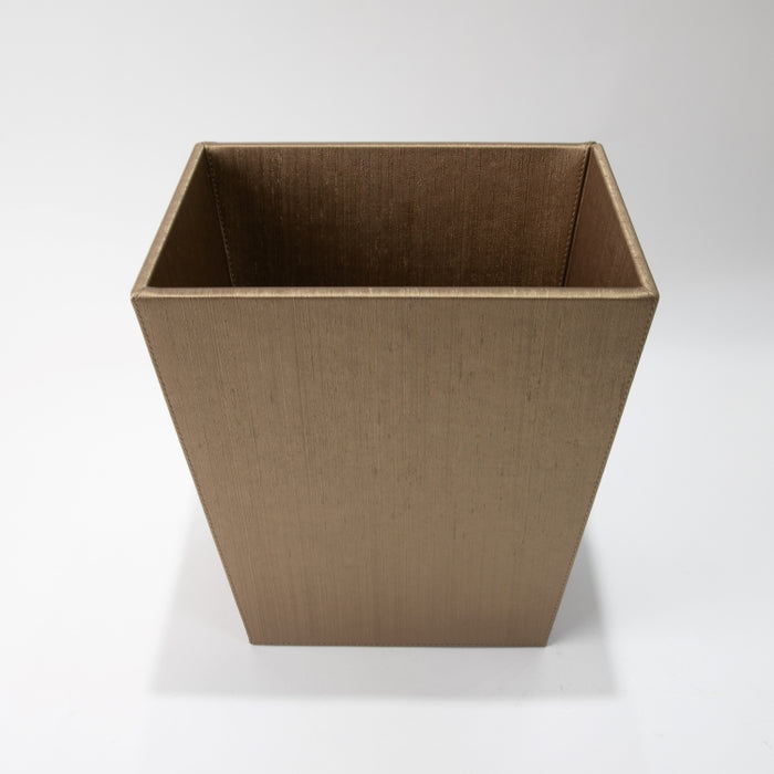 CONIC WASTE BASKET SILK BRONZE (202042177)