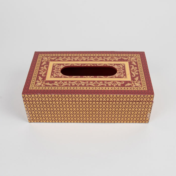 BAROQUE RED TISSUE BOX 24X18CM (202073474)