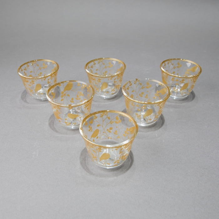 NABEISI-SET/6PCS CAWA CUP GOLD (202016519)