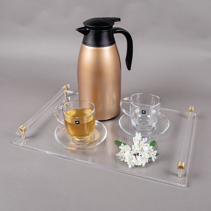 STAINLESSS STEEL VACUUM JUG 2LITER GOLD (202035058)