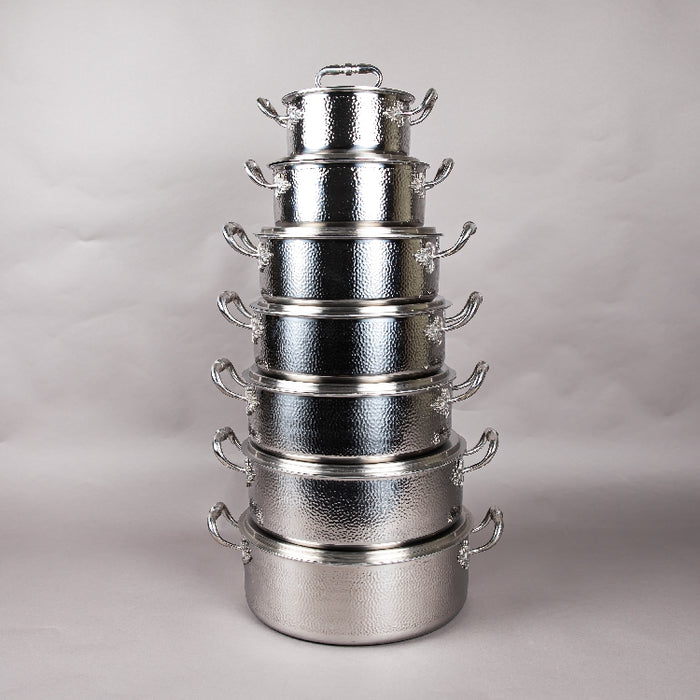 TRI-PLY CASSEROLE WITH LID 24CM (202020008)