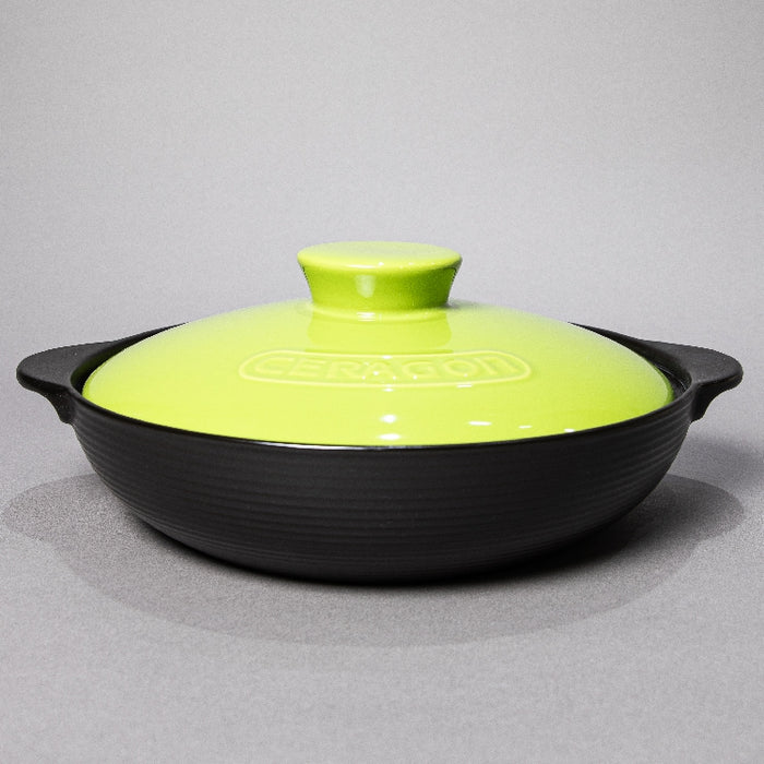 GREEN PORCELAIN CASSEROLE 2LITER (202029135)