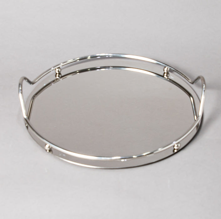 STEEL TRAY 32CM SILVER (202016359)