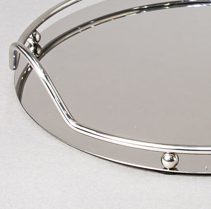 STEEL TRAY 32CM SILVER (202016359)