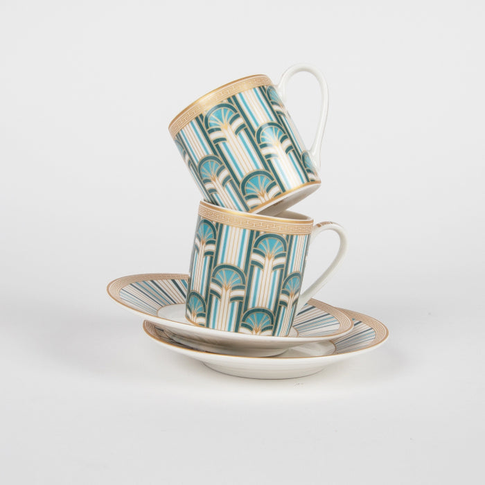 LIBERTY SET/2 COFFEE CUP&SAUCER 80ML (202073425)