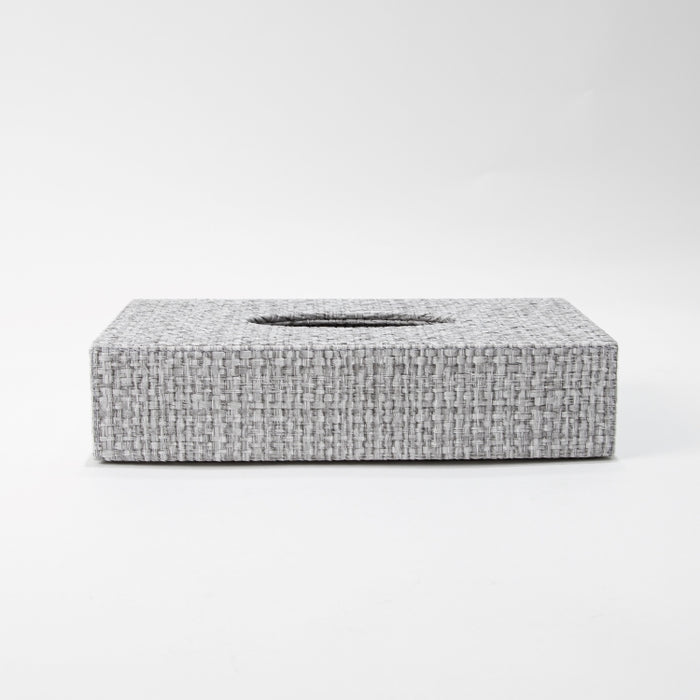 RECT.TISSUE BOX RAFYA GREY (202042174)