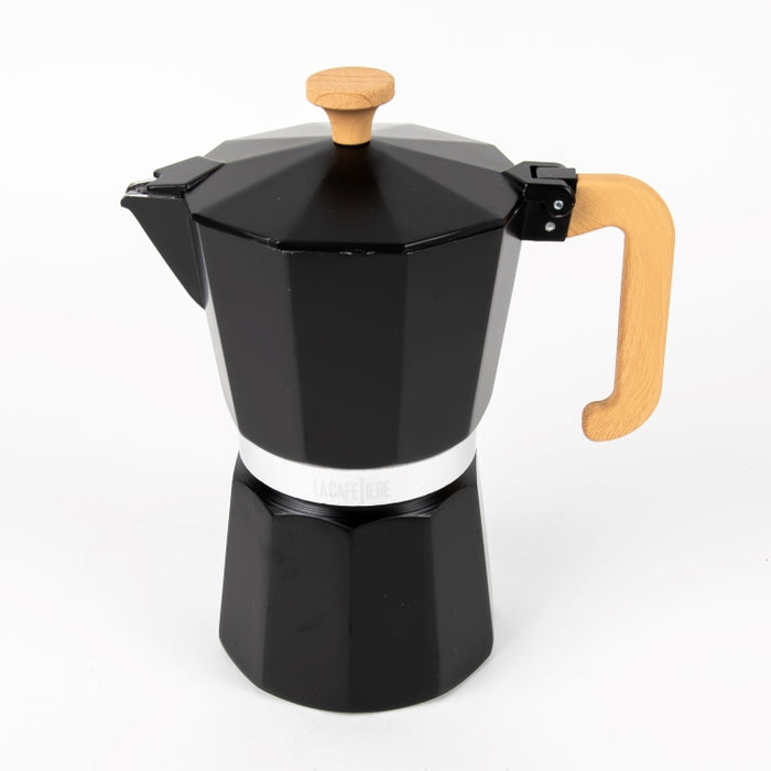 LC VENICE ALMN ESPRESSO MAKER 290ML 6CUP BLACK (202031015)