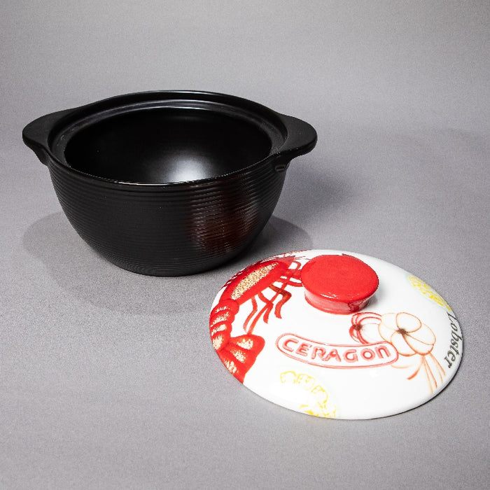 LOBSTER PORCELAIN CASSEROLE 4LITER (202029127)