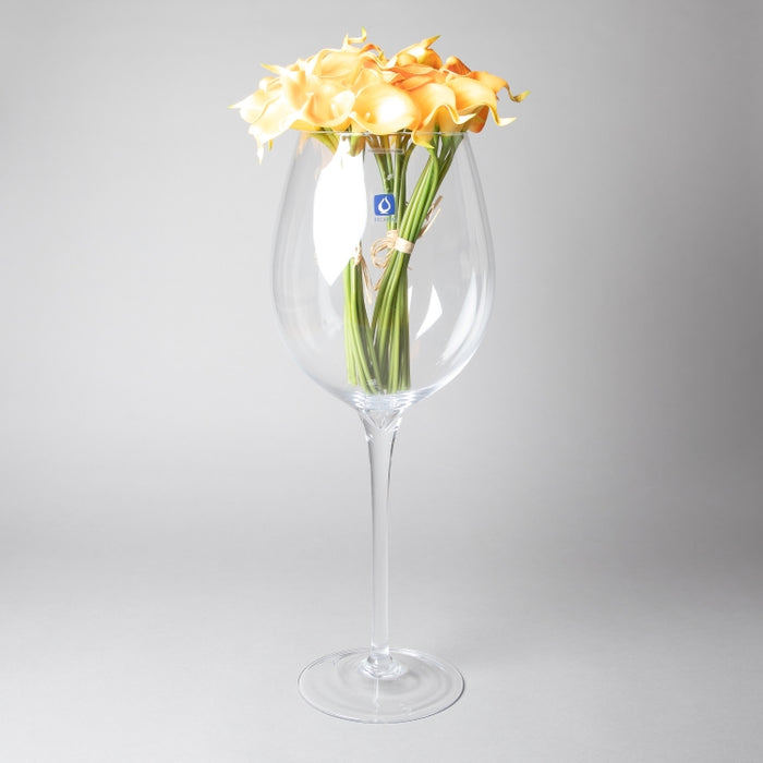 VASE CLEAR STEM H 60CM (418050114)