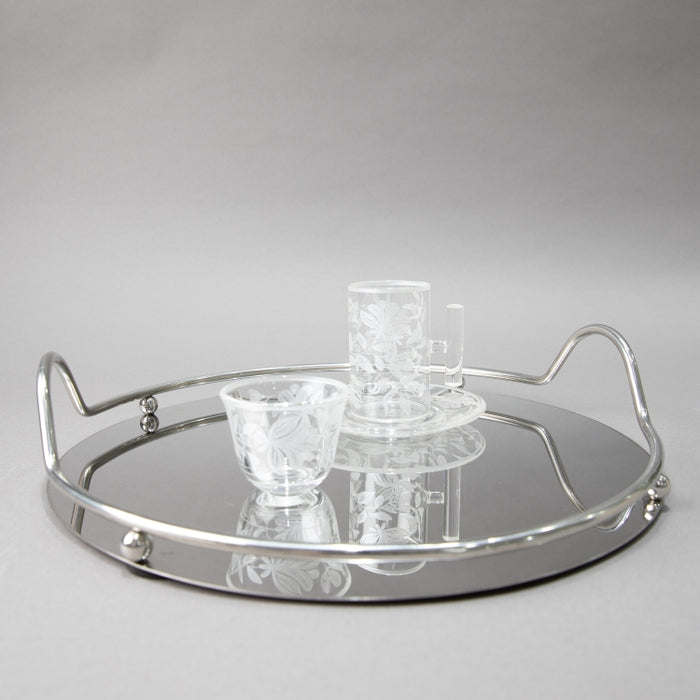 NABEISI-SET/6PCS TEACUP&SAUCER SLV (202016522)