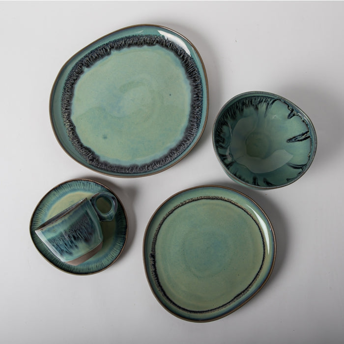 GOLDFINE PRC 20PCS DINNER ST GREEN (202029141)