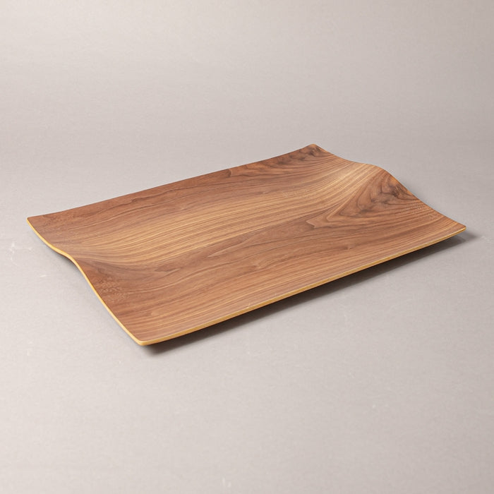 WOODEN TRAY V-HANDLE 50CMX36CM WLNT (202107426)