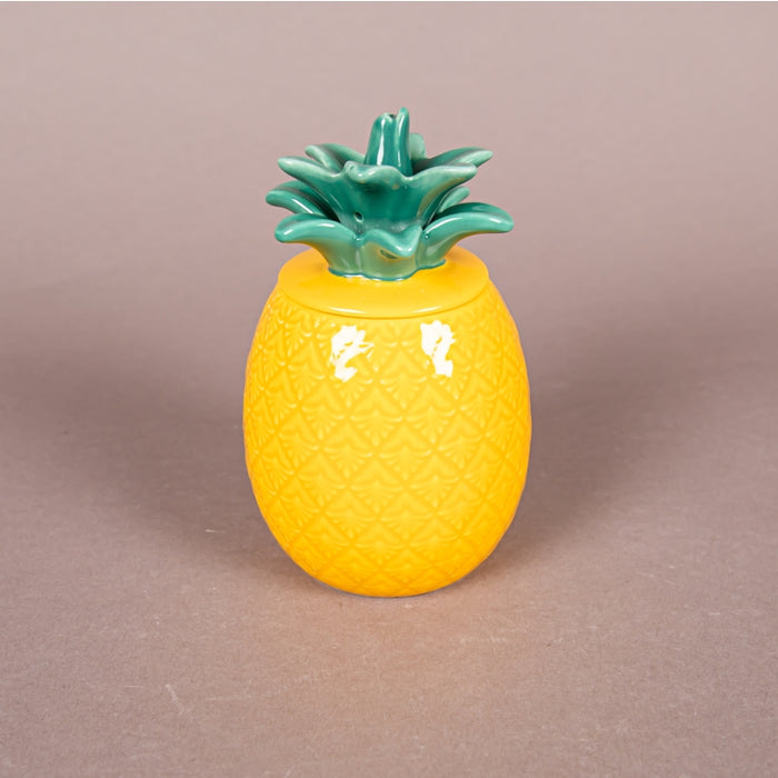 MADAGASCAR STORAGE JAR 9X9X15 YELLOW/GREEN (202073089)