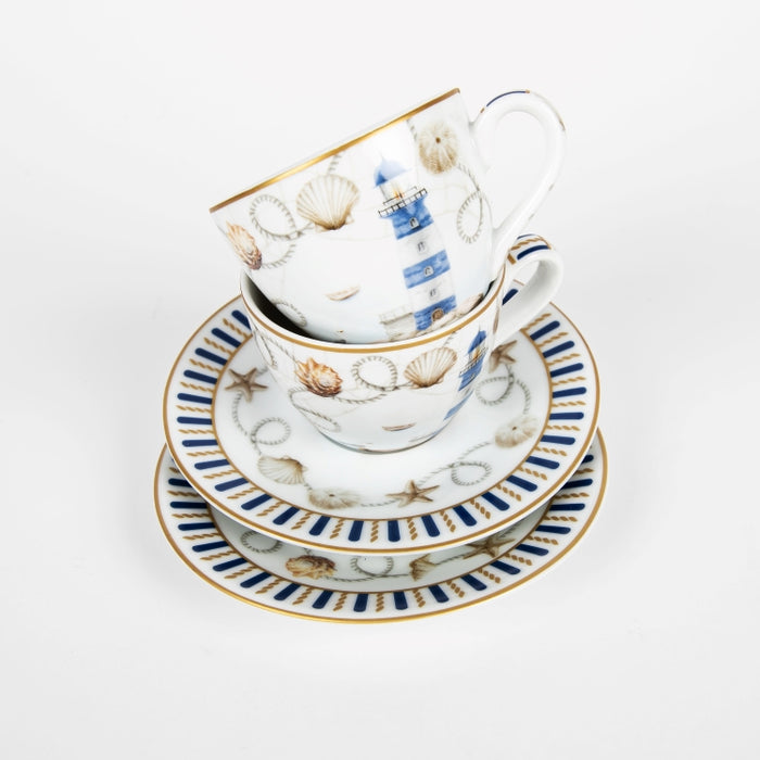 BLUE LTHOUSE S/2 COFFEE CUP 110ML (202073458)