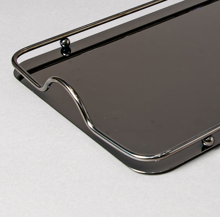 STEEL TRAY 42CMX27CM BLACK (202016358)