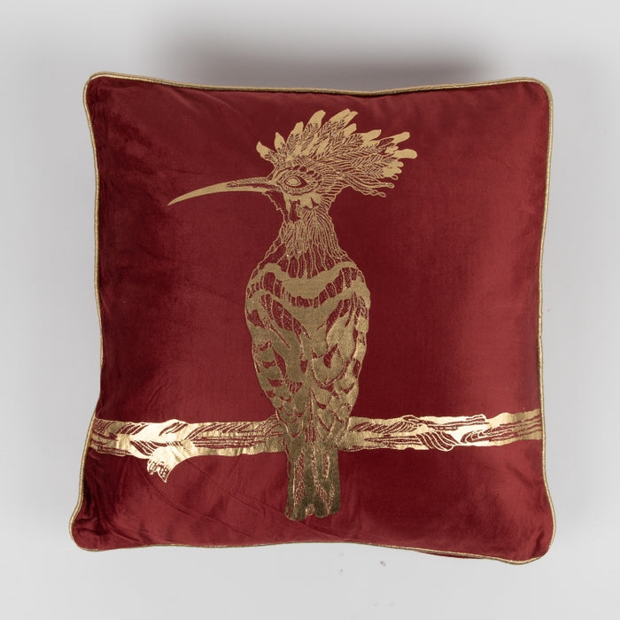 CUSHION HOOPOE BLUSH 45X45 (327131021)