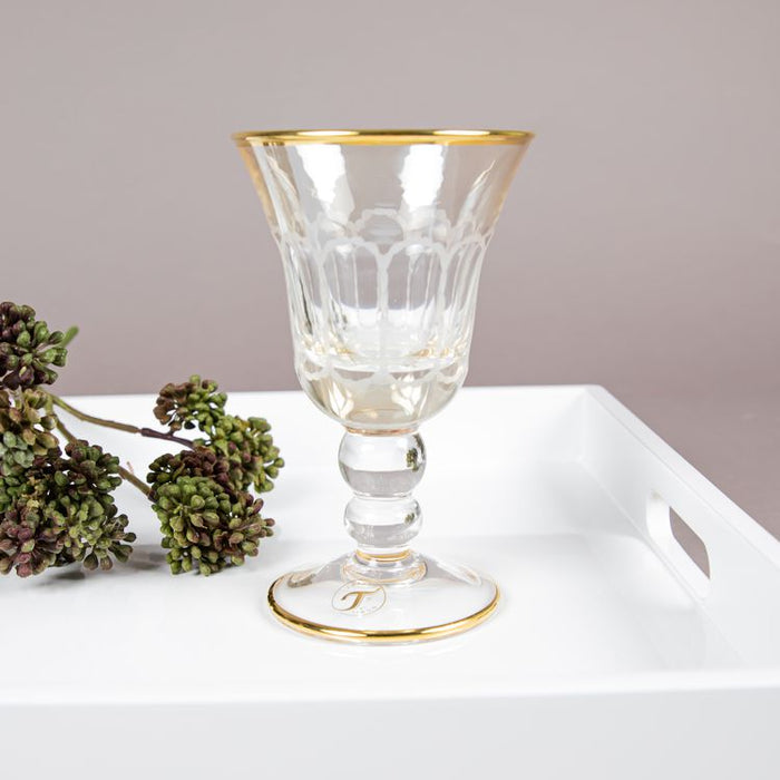 TF53 GOBLET 6PCS TIZIANO AMBER/GOLD (202016177)