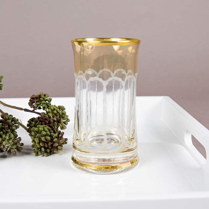 TF53 L/DRINK 6PCS DONIZTI AMBER/GOLD (202016176)