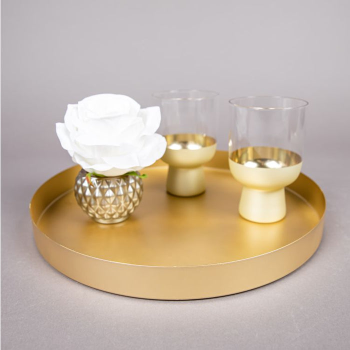 ARIA GLASS 2PC HIGHBALL TUMBLER GOLD (202016023)