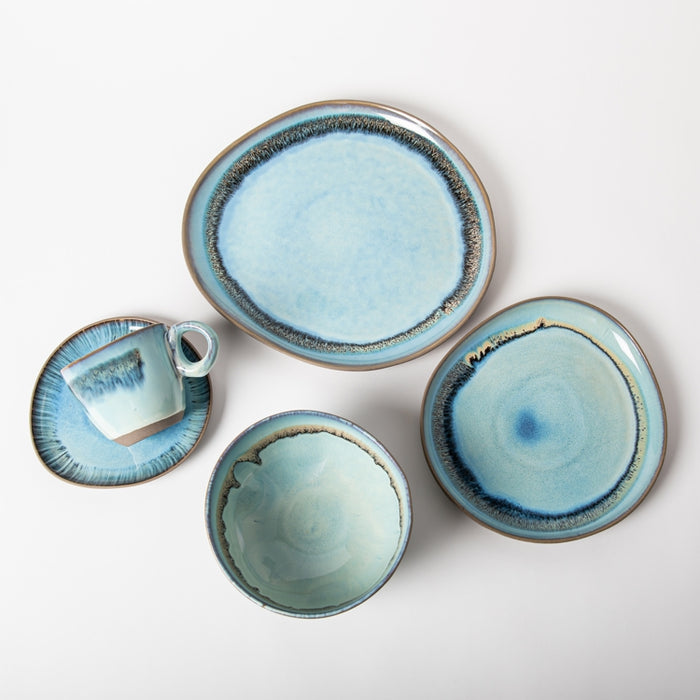 GOLDFINE PRC 20PCS DINNER SET BLU (202029140)