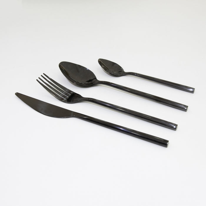 FOSUNY-24PCS CUTLERY SET SHINY BLACK (202061244)
