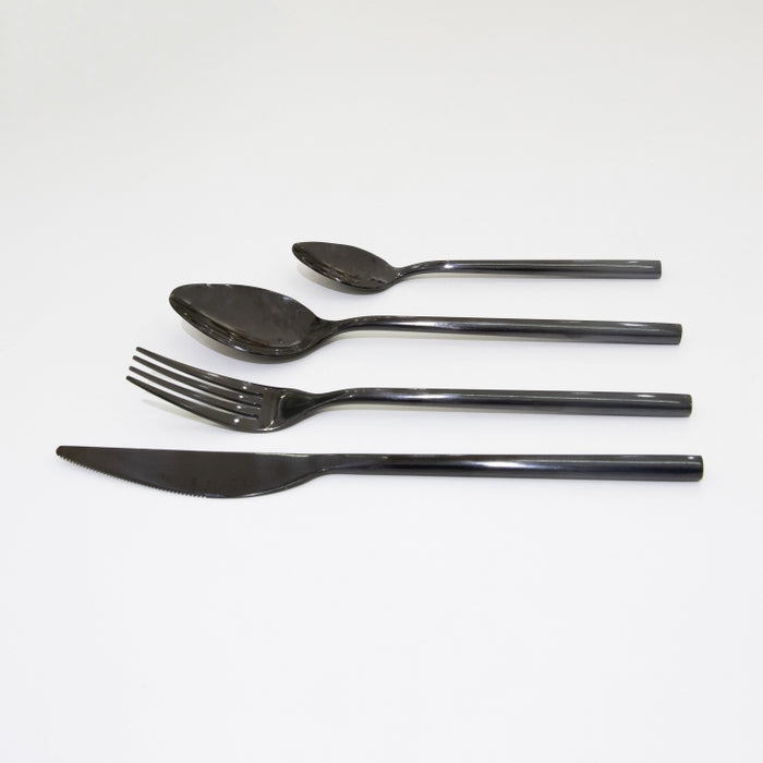 FOSUNY-24PCS CUTLERY SET SHINY BLACK (202061244)