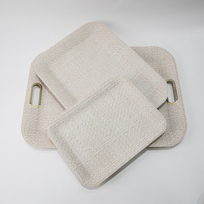 TRAY SMALL RAFYA BEIGE 33CMX25CM (202107476)