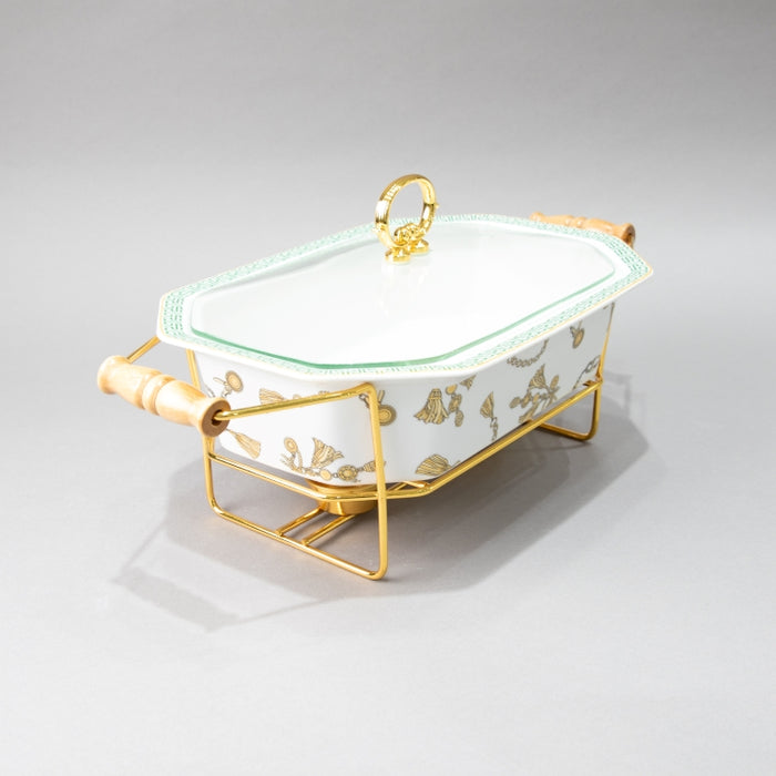 WEIDA 16" OCTAGON CASSEROLE GREEN (202029284)