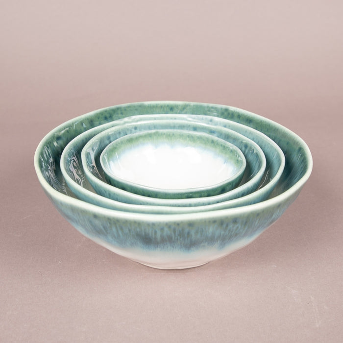 NUANCES PORCELAIN BOWL 12CM GRN (202073124)