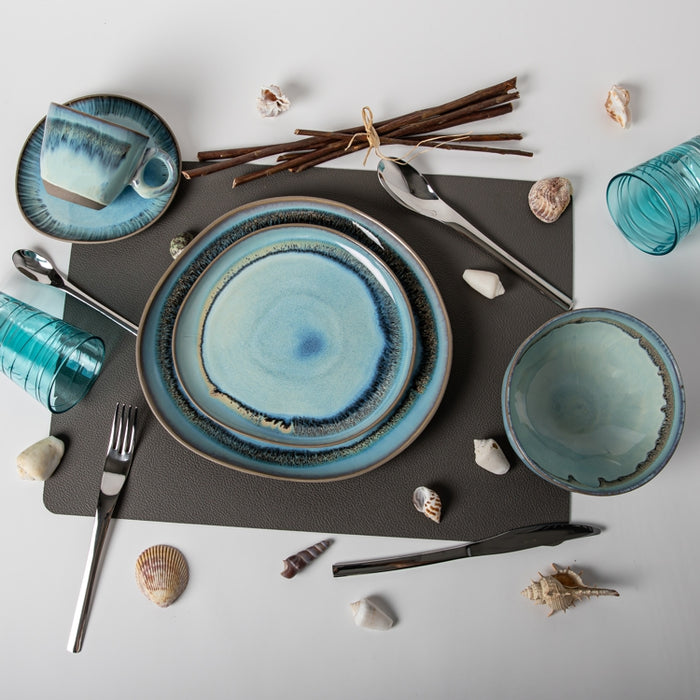 GOLDFINE PRC 20PCS DINNER SET BLU (202029140)