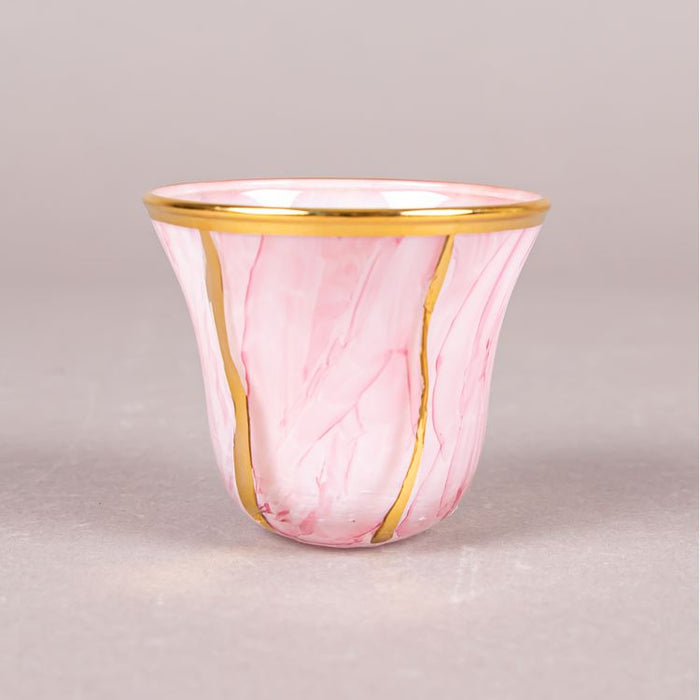 M02 COFFEE 6PCS TSCNA WHITE/PINK/GOLD (202016199)