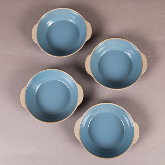 CLYDE 4PC BAKING DISH 15CM BLUE (202029094)