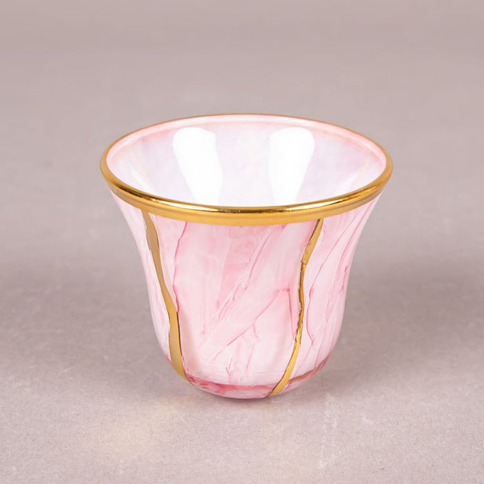 M02 COFFEE 6PCS TSCNA WHITE/PINK/GOLD (202016199)