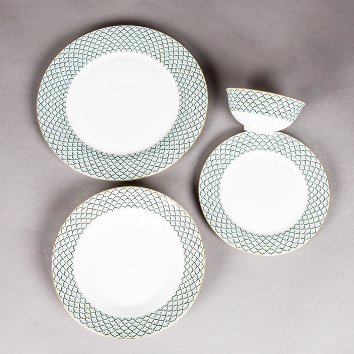 STECHCOL NEWBONECHINA 45PCS DINNER SET BLU (202029146)