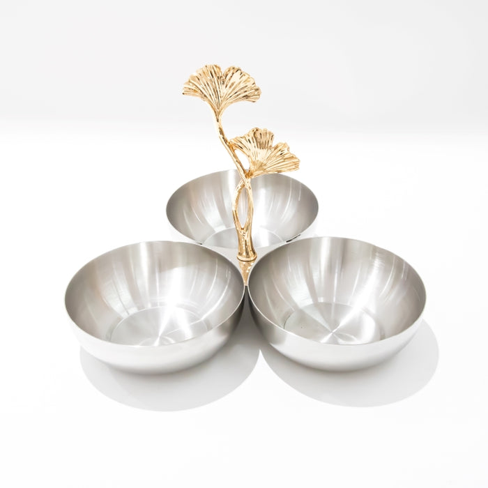 DAZHANG-STAINLESS STEEL 3 BOWLS CONDIMENT (202107510)