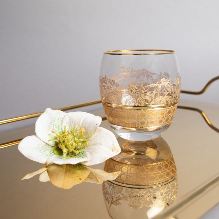 SHORT DRINK SET/6PCS AMBER G1036/1Z1 (202016496)