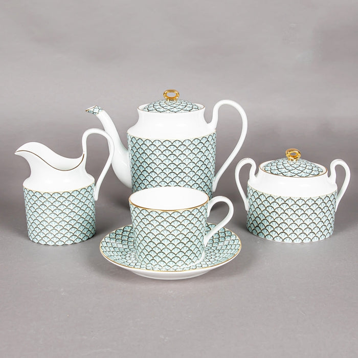 STECHCOL NEWBONECHINA 45PCS DINNER SET BLU (202029146)