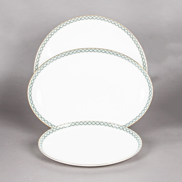 STECHCOL NEWBONECHINA 45PCS DINNER SET BLU (202029146)