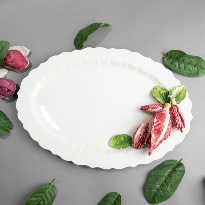 RADICCHIO OVAL TRAY 45CMX32CM (202029217)