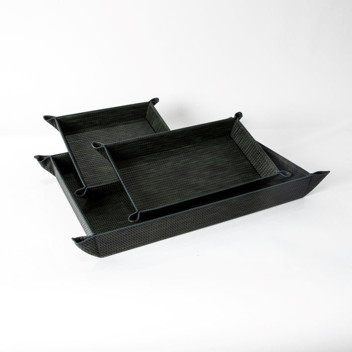 VALET TRAY SQUARE DARK GREEN 26CM (202042206)