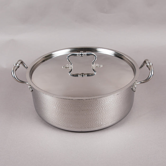 TRI-PLY CASSEROLE WITH LID 30CM (202020011)