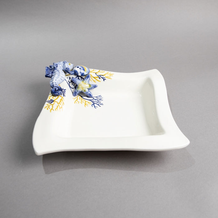 CORAL DEEP PLATE 23CMX23CM (202029239)