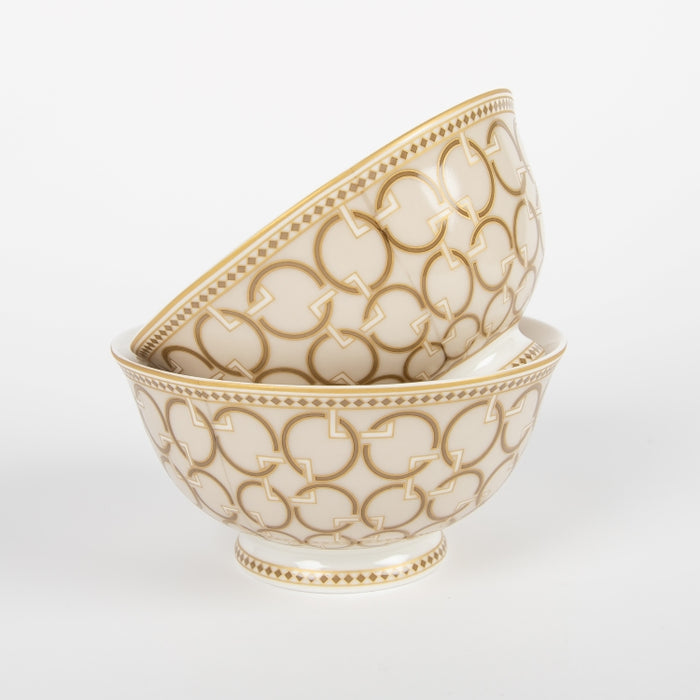 DECO SET/2PCS BOWL 11 CM (202073415)