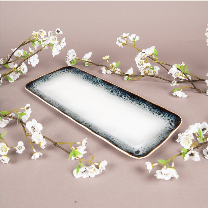 NUANCES SERVING PLATTER 36X16 BLU (202073138)