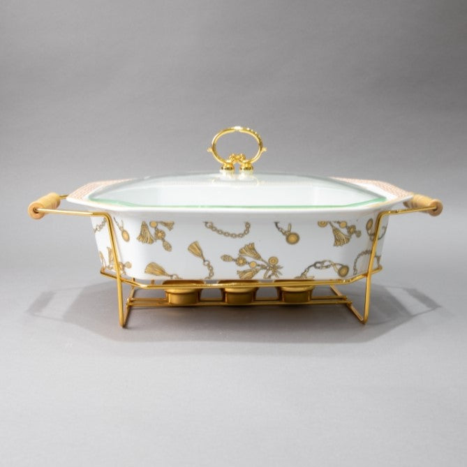 WEIDA 14.5" OCTAGON CASSEROLE RED (202029287)