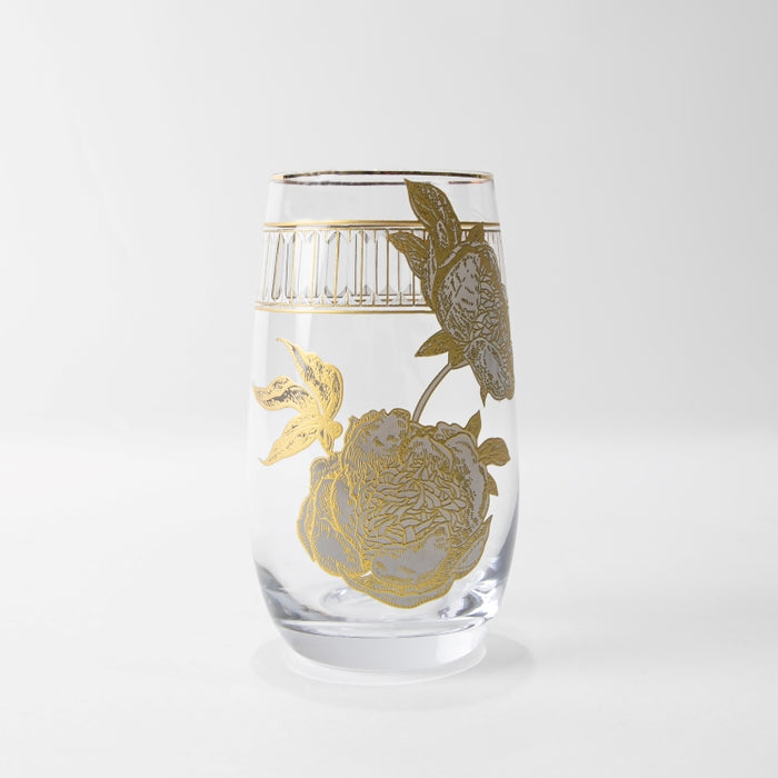 TWINS-6PCS TUMBLER SET PEONY GOLD (202016525)