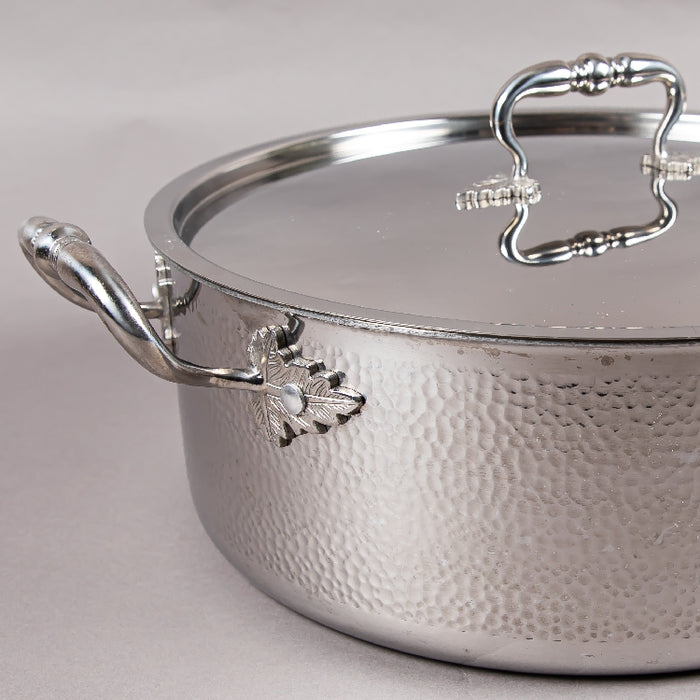 TRI-PLY CASSEROLE WITH LID 32CM (202020012)