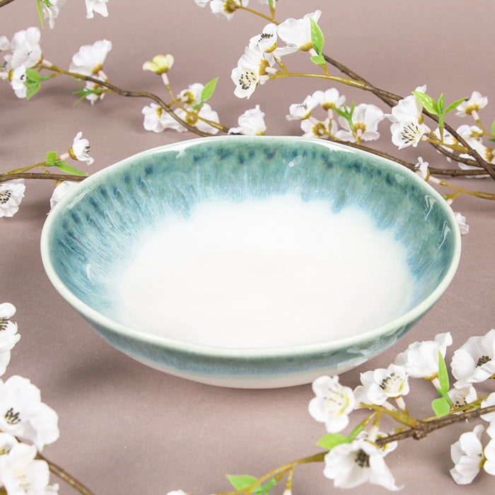 NUANCES PORCELAIN SOUP PLATE 19C GRN (202073120)