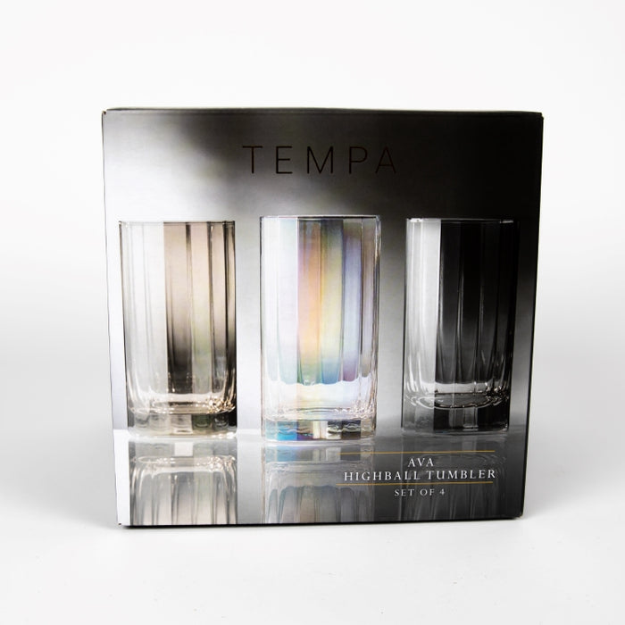 AVA 4PCS HIGHBALL TUMBLER OPAL (202016469)
